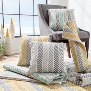 Altair Geometric Hypoallergenic Poly-fill Throw Pillow