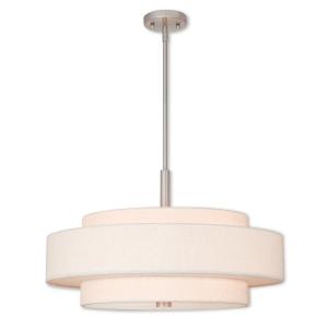 mid century modern pendant lights light drum bellacor lighting brushed meridian nickel five inch depot