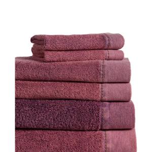 Mo 6-Piece 100% Cotton Bath Towel Set