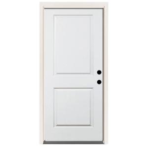 Element Series 2-Panel Square Primed Steel Prehung Front Door