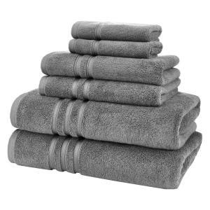 4 Pcs 53 x 26 Inch 100% Cotton Bath Towels White Super Soft Super Absorbent 