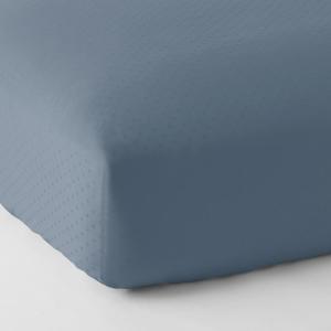 Legends Luxury Dot 500-Thread Count Cotton Sateen Fitted Sheet