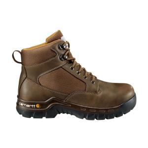 Men's Rugged Flex 6 inch Lace up Work Boot - Steel Toe - Brown