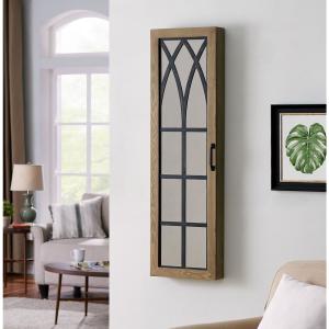 Wall Mounted Jewelry Armoires Bedroom Furniture The Home Depot