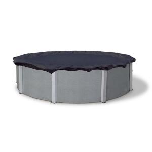 8-Year Round Navy Blue Above Ground Winter Pool Cover