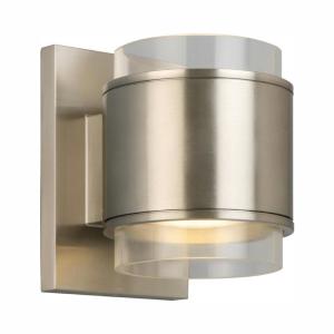 Brushed Nickel Sconces Lighting The Home Depot Brushed Nickel Sconces Lighting
