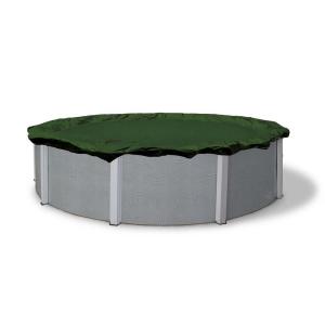 12-Year Round Forest Green Above Ground Winter Pool Cover
