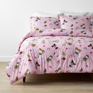 Company Kids™ Fairy Ballerina Multicolored Organic Cotton Percale Comforter Set