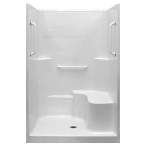 Single - Fiberglass - Shower Stalls & Kits - Showers - The Home Depot