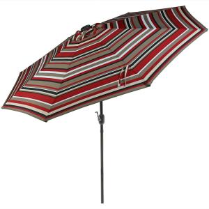 Multi Colored Patio Umbrellas Patio Furniture The Home Depot