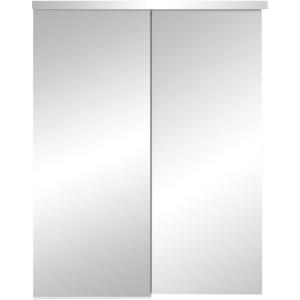 325 Series Steel Frameless Mirror Interior Sliding Door