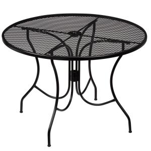 Round Patio Dining Tables The Home Depot Round Patio Dining Tables