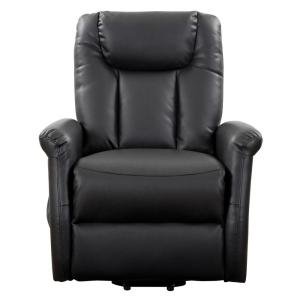 Faux Leather Power Lift Recliners Living Room Furniture The Home Depot