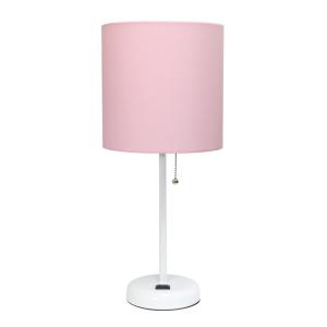 pink nightstand lamp