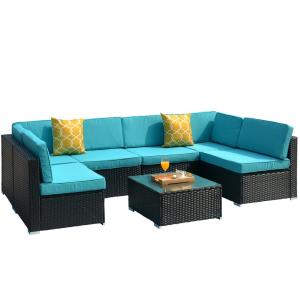 Multi Colored Patio Furniture Outdoors The Home Depot