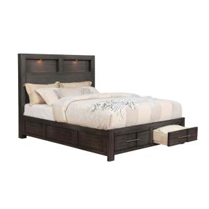 Featured image of post Bed Frame With Led Lights In Headboard : The frame seems to be sturdy enough, however the notches for mounting the frame to the foot board did not match up with the bolt holes in the foot board.