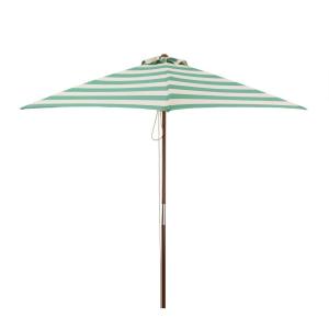 Green Wood Market Umbrellas Patio Umbrellas The Home Depot