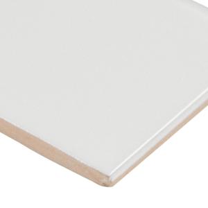White - Wall Bullnose/ Surface Cap - 3x12 - Tile Trim - Tile - The Home