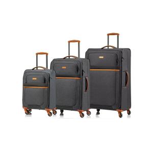 CHAMPS Classic II Softside Luggage Set with Spinner Wheels (3-Piece)