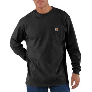 Men's Workwear Long-Sleeve Pocket T-Shirt K126