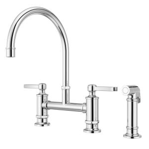 Bridge Faucets Kitchen Faucets The Home Depot   D536ec75 34b6 4353 Bd5e F388140c942b 300 