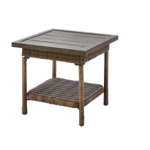 Wicker Outdoor Side Tables Patio Tables The Home Depot