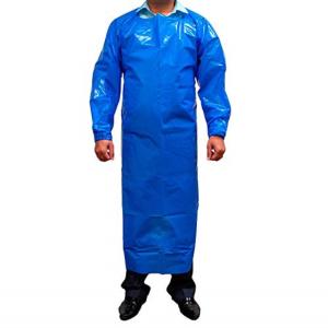 PEVA Apron, Polyethylene Vinyl Acetate Open Back for Easy Removal, Waterproof and Disposable