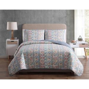 Mhf Home Colleen Floral Quilt Set