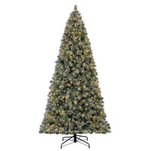 Led Pre Lit Christmas Trees Artificial Christmas Trees The Home Depot