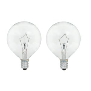 incandescent sylvania watt g16 50w homedepot