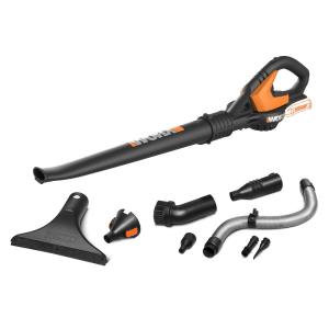 Handheld Blower Vacuum Worx Leaf Blowers Outdoor Power Equipment The Home Depot