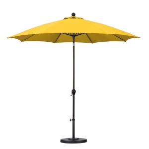 Yellow Patio Umbrellas Patio Furniture The Home Depot