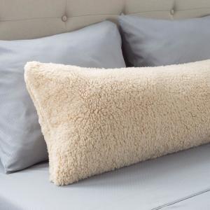 Soft Sherpa Body Pillow Pillowcase with Zipper