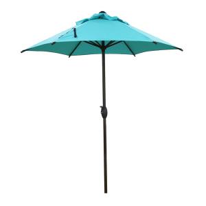 7 5 Ft Patio Umbrellas Patio Furniture The Home Depot