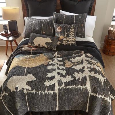 Donna Sharp Moonlit Bear Twin Set Z The Home Depot