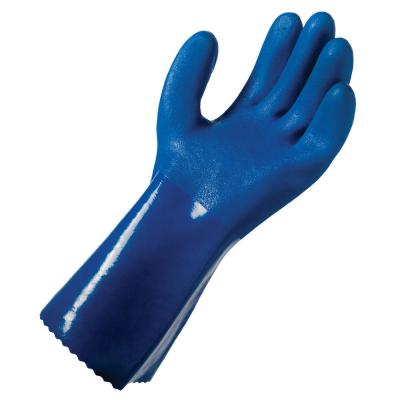 Blue PVC Cleaning Glove