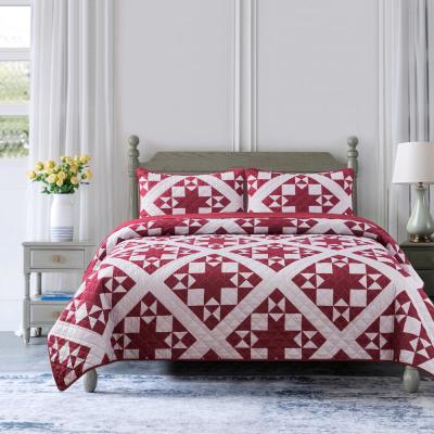 Red Quilts Bedding Sets The Home Depot