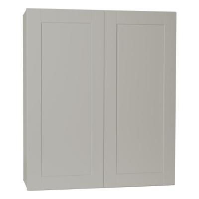 dove gray kitchen cabinets shaker hampton bay cabinet assembled depot homedepot