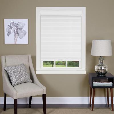 Celestial Light Filtering Linen Cordless Double Layered Privacy Roller Shade