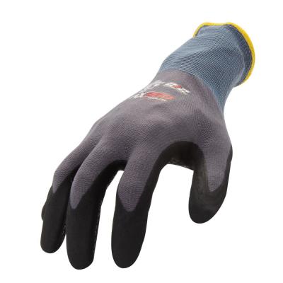 AX360 Dotted Grip Nitrile-dipped Work Gloves