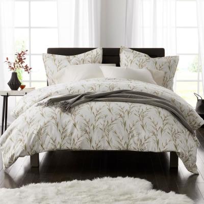 The Company Store Grass Flower Flannel Queen Duvet Cover 50440d Q