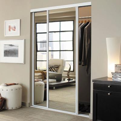 Concord™ Anodized Aluminum Frame Duraflect® Mirror Interior Ultraglide® Sliding Door