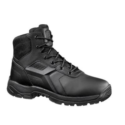 Men's Black Polishable Waterproof Composite Toe 6 in. Side Zip Tactical Boot