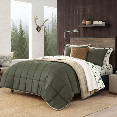 Sherwood Green Solid Comforter Set