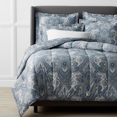 Legends Hotel Triomphe Paisley Wrinkle-Free Sateen Comforter