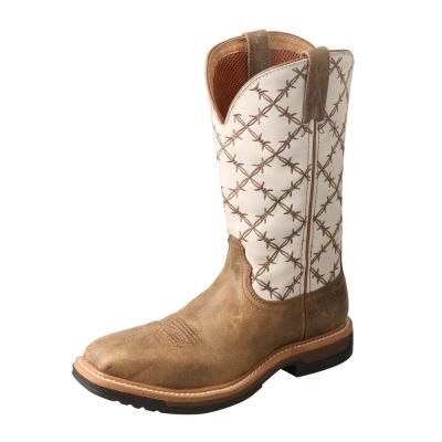 white work boots