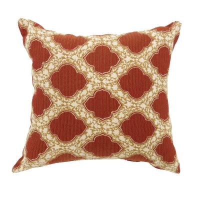small red throw pillows