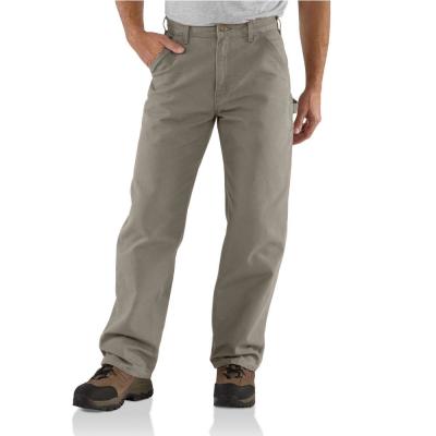 Men's Cotton Washed Duck Work Dungaree Utility Pant