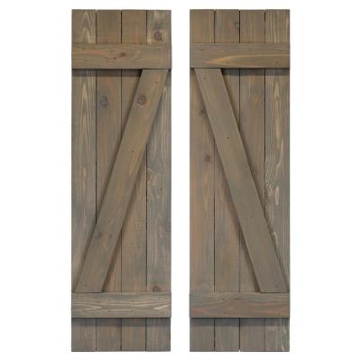 Wood Exterior Shutters Doors, Outdoor Wooden Shutters