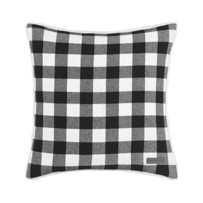 Cabin Plaid 20 in. x 20 in. Throw Pillow